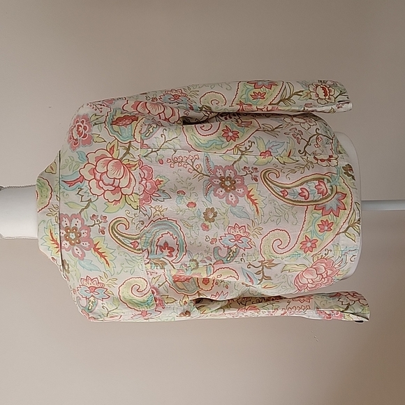 Coldwater Creek Women's Colorful Floral Print Jacket Petite M - Picture 2 of 6